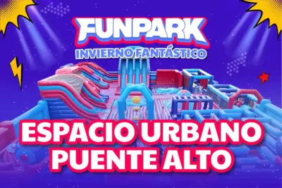 FUNPARK, La Experiencia Inflable Más Grande - Espacio Urbano Puente Alto - Diversión y juegos