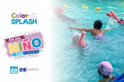 Dia del Niño en Color Splash - 9 de Agosto - Actividades acuáticas