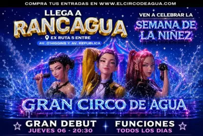 El Gran Circo de Agua llega a Rancagua - Circo