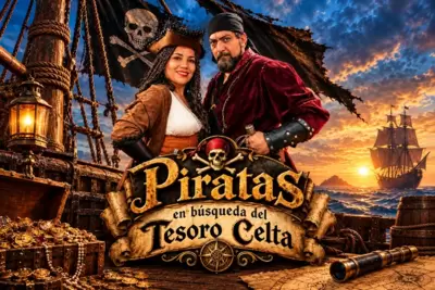 Piratas en Busqueda del Tesoro Celta - Teatro Infantil - 25 de Octubre - Teatro