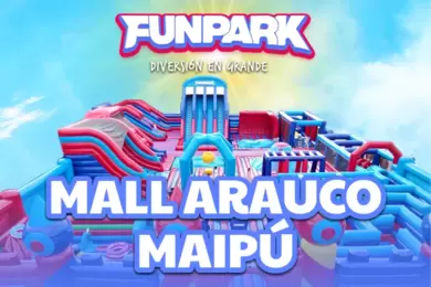 FUNPARK, La Experiencia Inflable Más Grande - Arauco Maipú - Panoramas con niños